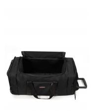 EASTPAK LEATHERFACE L Grand sac à roulettes NOIR - Valises Semi-rigides - 5