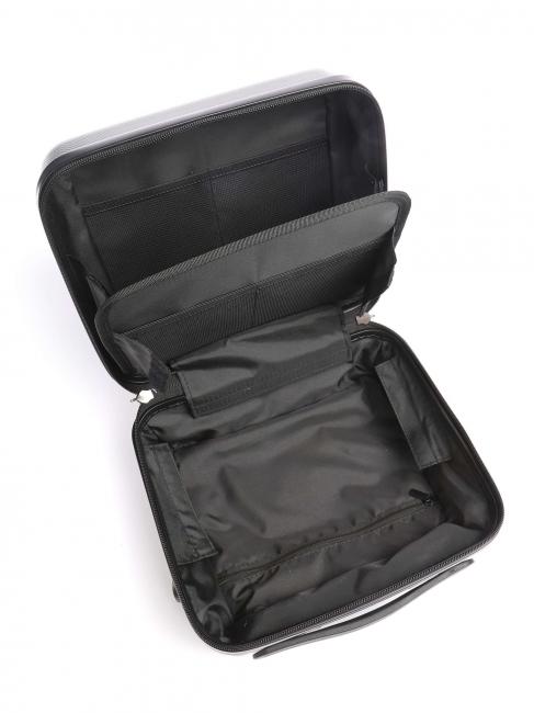 LOGODUCK + Trousse de beauté rigide avec bandoulière NOIR - Trousses