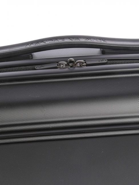 LOGODUCK + Trousse de beauté rigide avec bandoulière NOIR - Trousses