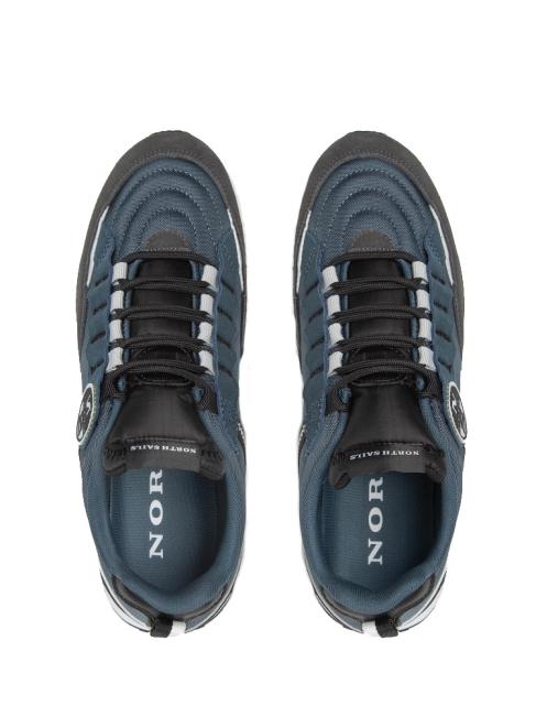 WINCH SCREEN Baskets vert p&eacute;trole-gris fonc&eacute; - Chaussures Homme