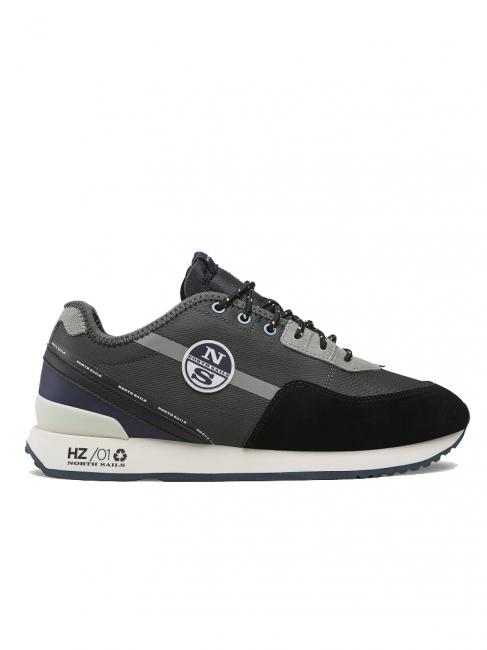 HORIZON TRIP Baskets dk gris-marine-noir - Chaussures Homme