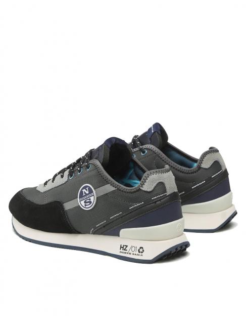 HORIZON TRIP Baskets dk gris-marine-noir - Chaussures Homme