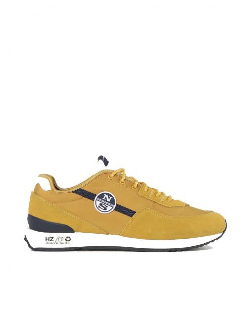 HORIZON PLAIN Baskets de course ocre-marine - Chaussures Homme