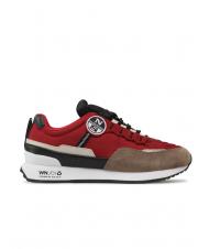 NORTH SAILS WINCH SCREEN Baskets rouge-lt marron - Chaussures Homme - 2