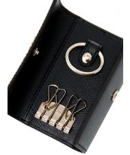 FURLA CAMELIA &Eacute;tui &agrave; cl&eacute;s en cuir Noir - Portefeuilles Femme - 2