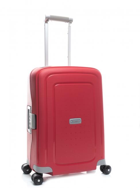 S'CURE Chariot &agrave; bagages &agrave; main rose vif/gris - Valises cabine