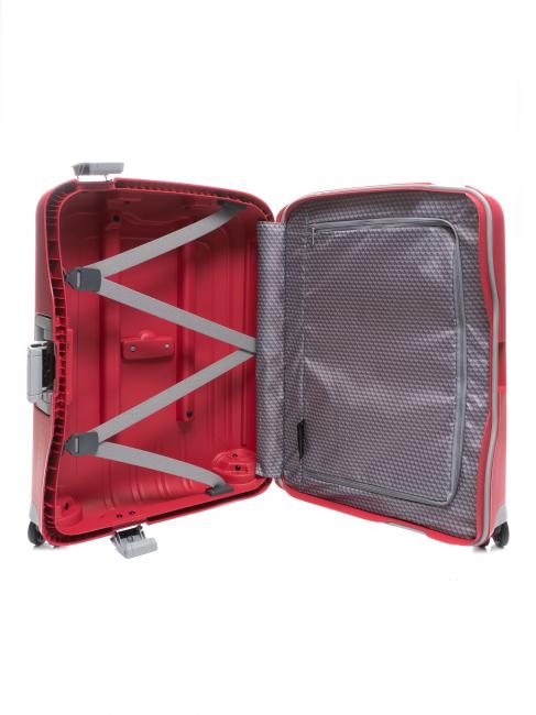 S'CURE Chariot &agrave; bagages &agrave; main rose vif/gris - Valises cabine