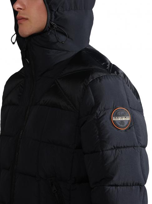 ARIEL 1 Veste matelassée à capuche noir 041 - Doudounes homme