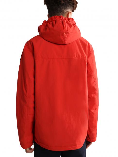 KIDS RAINFOREST WINTER Veste anorak coquelicots rouges - B&eacute;b&eacute; Vestes
