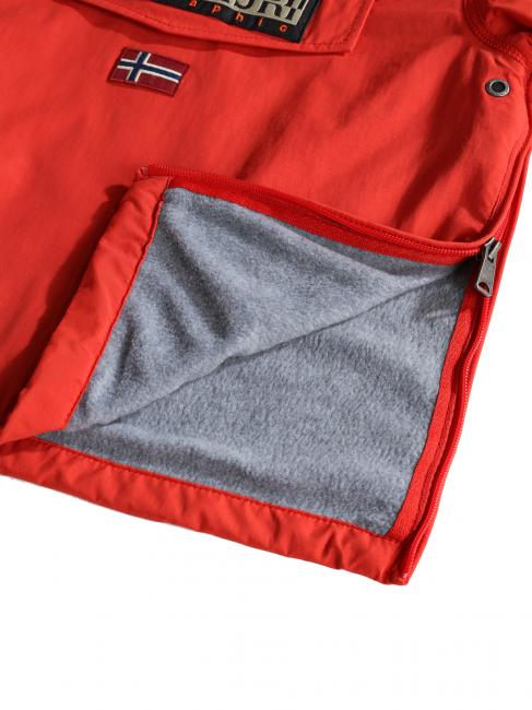 KIDS RAINFOREST WINTER Veste anorak coquelicots rouges - B&eacute;b&eacute; Vestes