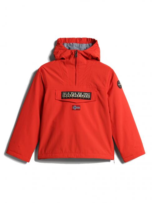KIDS RAINFOREST WINTER Veste anorak coquelicots rouges - B&eacute;b&eacute; Vestes