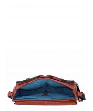 PIQUADRO HARPER Mallette pour ordinateur portable 15,6", en cuir CUIR - Porte Documents Travail - 4