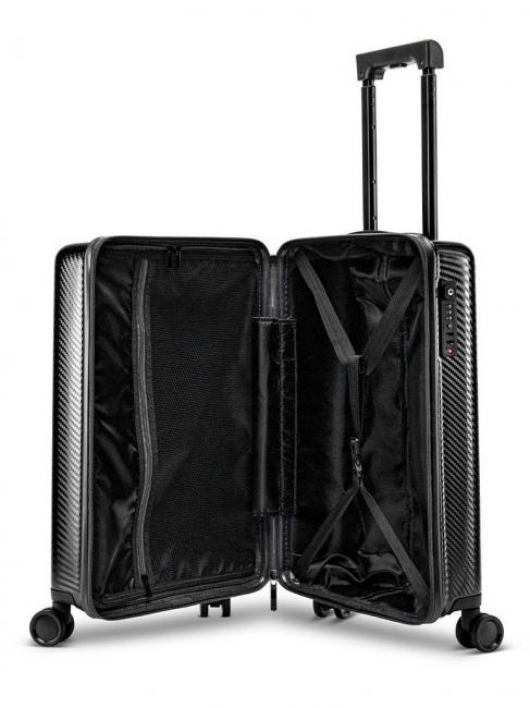 CHINOOK Chariot &agrave; bagages &agrave; main Noir - Valises cabine
