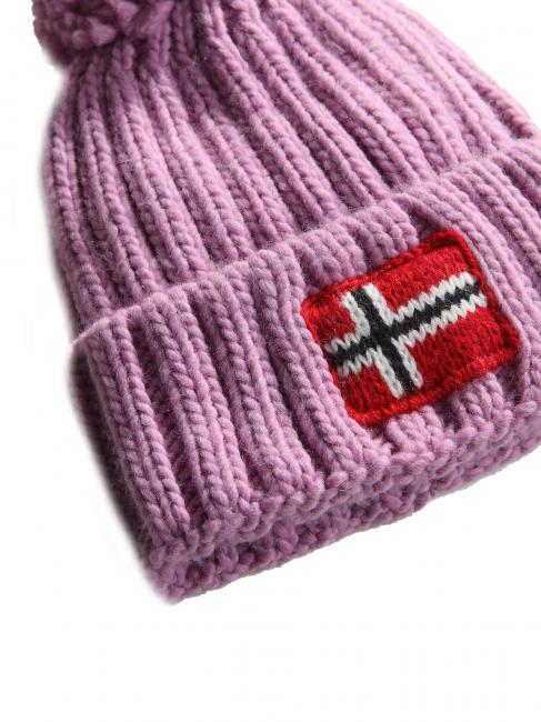 KIDS SEMIURY 6 Bonnet à pompons pensée violette - Bonnets