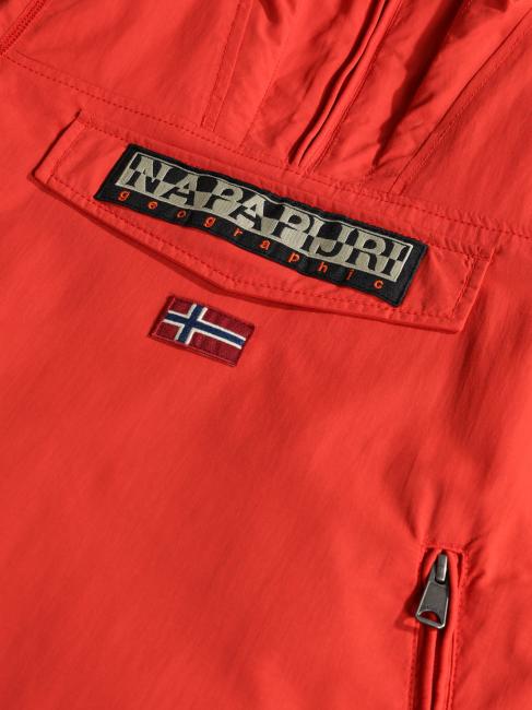 KIDS RAINFIOREST 2 POCKET Veste à capuche (4-16 ans) coquelicots rouges - Bébé Vestes