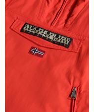 NAPAPIJRI KIDS RAINFIOREST 2 POCKET Veste à capuche (4-16 ans) coquelicots rouges - Bébé Vestes - 4