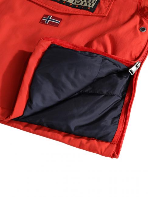 KIDS RAINFIOREST 2 POCKET Veste à capuche (4-16 ans) coquelicots rouges - Bébé Vestes