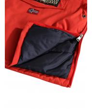 NAPAPIJRI KIDS RAINFIOREST 2 POCKET Veste à capuche (4-16 ans) coquelicots rouges - Bébé Vestes - 6