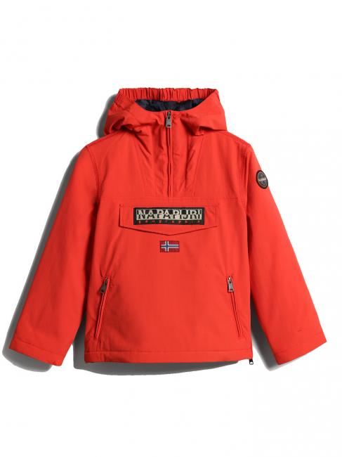 KIDS RAINFIOREST 2 POCKET Veste à capuche (4-16 ans) coquelicots rouges - Bébé Vestes