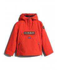 NAPAPIJRI KIDS RAINFIOREST 2 POCKET Veste à capuche (4-16 ans) coquelicots rouges - Bébé Vestes - 7