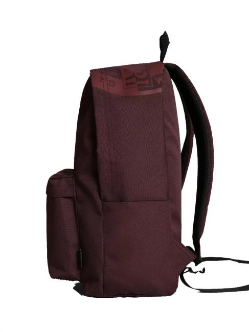 HAPPY DAYPACK 4 Sac &agrave; dos fudge bordeaux - Sacs &agrave; dos pour l'&Eacute;cole & les Loisirs