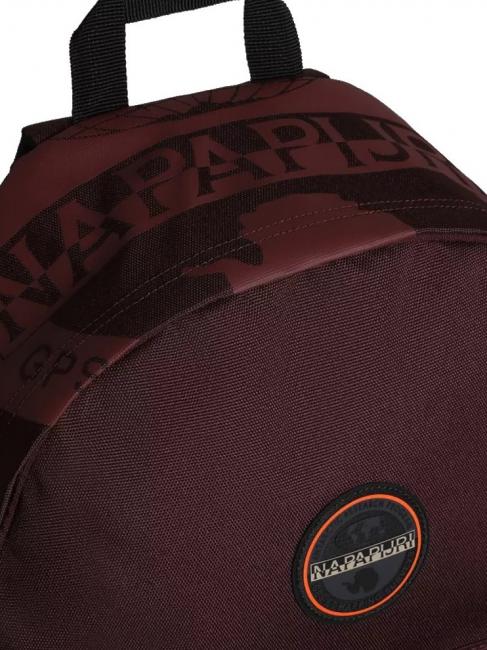 HAPPY DAYPACK 4 Sac &agrave; dos fudge bordeaux - Sacs &agrave; dos pour l'&Eacute;cole & les Loisirs