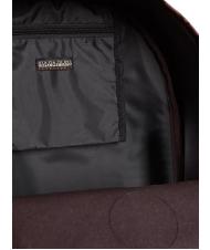 NAPAPIJRI HAPPY DAYPACK 4 Sac &agrave; dos fudge bordeaux - Sacs &agrave; dos pour l'&Eacute;cole & les Loisirs - 6