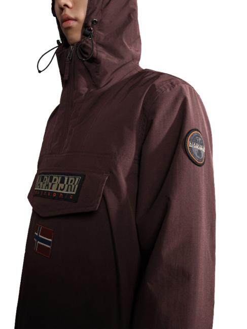 RAINFOREST WINTER 3 Veste imperm&eacute;able avec capuche fudge bordeaux - Vestes pour hommes