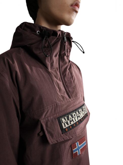 RAINFOREST WINTER 3 Veste imperm&eacute;able avec capuche fudge bordeaux - Vestes pour hommes