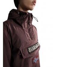 NAPAPIJRI RAINFOREST WINTER 3 Veste imperm&eacute;able avec capuche fudge bordeaux - Vestes pour hommes - 4