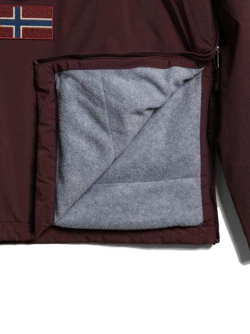 RAINFOREST WINTER 3 Veste imperm&eacute;able avec capuche fudge bordeaux - Vestes pour hommes