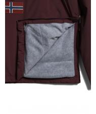 NAPAPIJRI RAINFOREST WINTER 3 Veste imperm&eacute;able avec capuche fudge bordeaux - Vestes pour hommes - 6