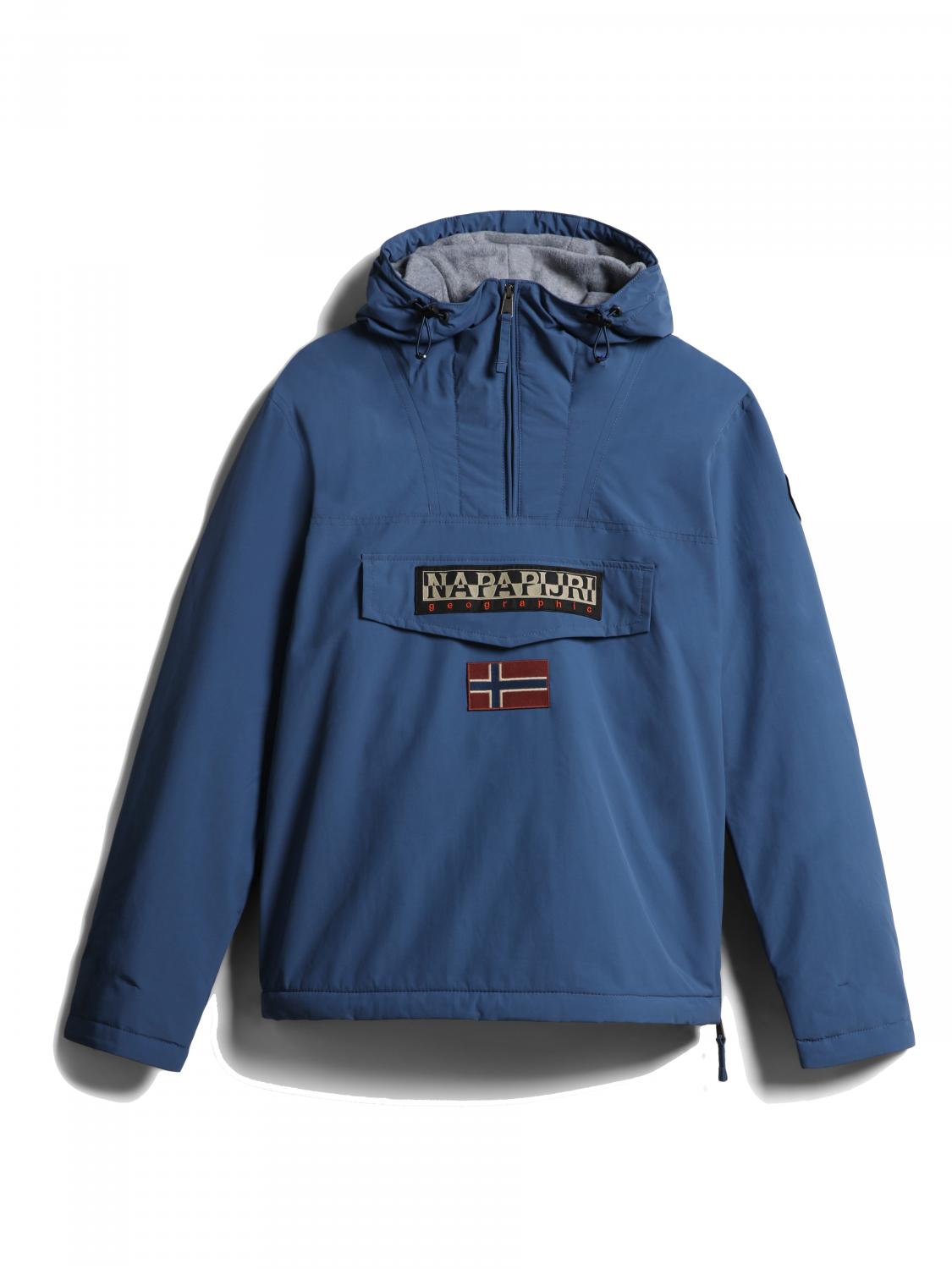 Napapijri Rainforest Winter 3 Veste Impermeable Avec Capuche Pavillon Bleu Achetez A Prix Outlet