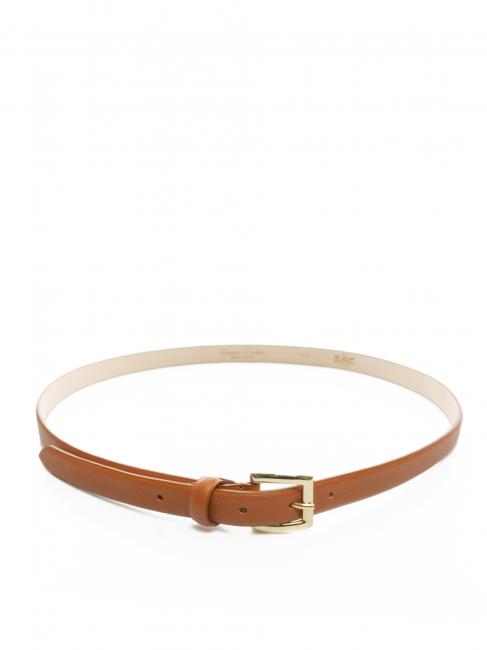 Cintura sottile in pelle palmellata  épicé - Ceintures