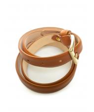 LESAC Cintura sottile in pelle palmellata  épicé - Ceintures - 3