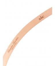 LESAC Cintura in pelle liscia  marron - Ceintures - 4