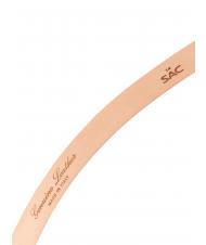 LESAC Cintura sottile in pelle liscia  Marin - Ceintures - 4