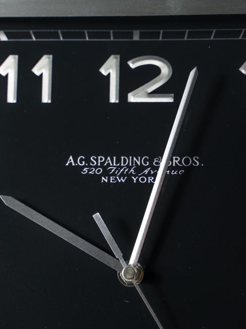 SQUARE horloge murale noir - Horloges et R&eacute;veils