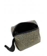 BORBONESE CLASSICA Beauté avec poignée OP / NATUREL / NOIR - Pochettes & Trousses - 3