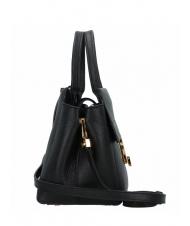 COCCINELLE ARLETTIS Sac à main en cuir martelé Noir - Sacs pour Femme - 3