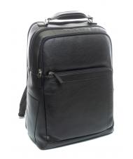 PIQUADRO X1 Sac à dos en cuir, support pc 15,6" - Sacs à dos pour ordinateur portable