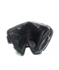 PIQUADRO X1 Sac à dos en cuir, support pc 15,6" Noir - Sacs à dos pour ordinateur portable - 5