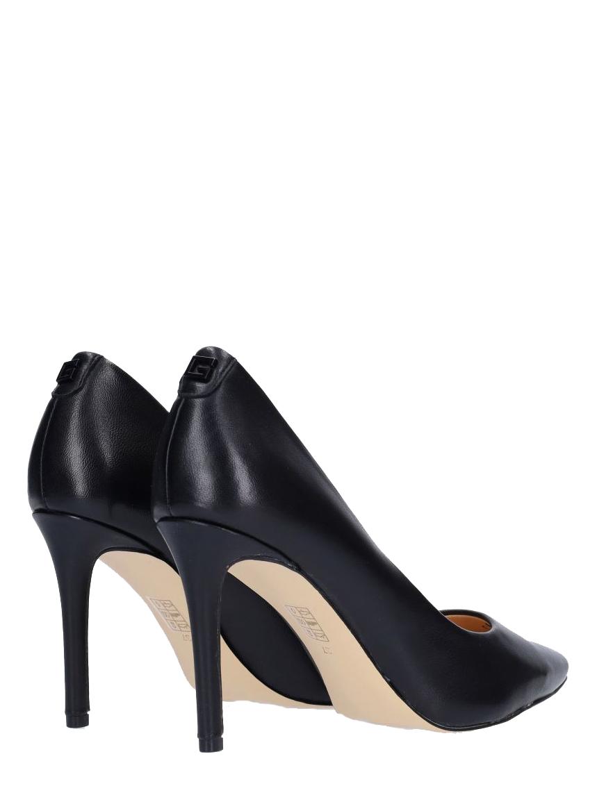 Guess Piera Escarpins En Cuir Noir Achetez Prix Outlet