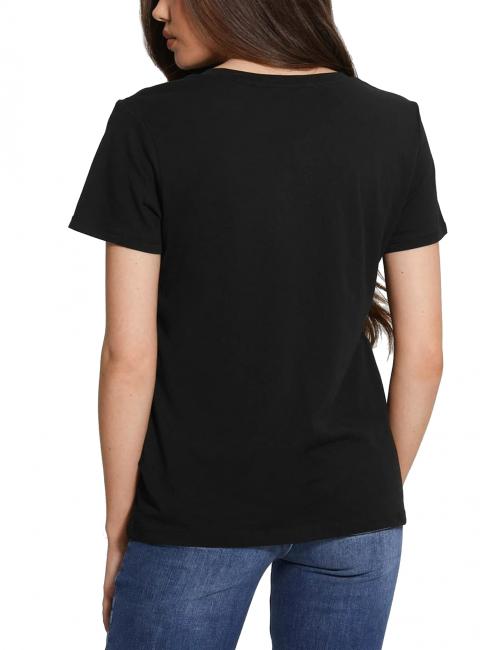 LOGO TIGER EASY T-shirt &agrave; clous jetbla - T-shirt