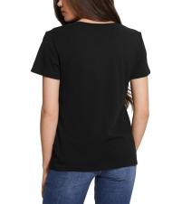GUESS LOGO TIGER EASY T-shirt &agrave; clous jetbla - T-shirt - 2