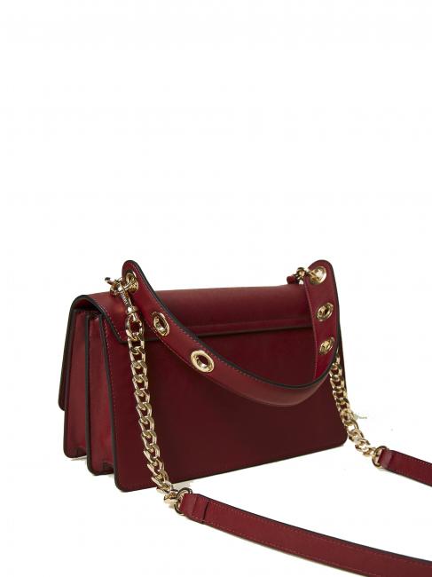 NAIRA Sac &agrave; bandouli&egrave;re &agrave; poign&eacute;e sup&eacute;rieure raisin - Sacs pour Femme