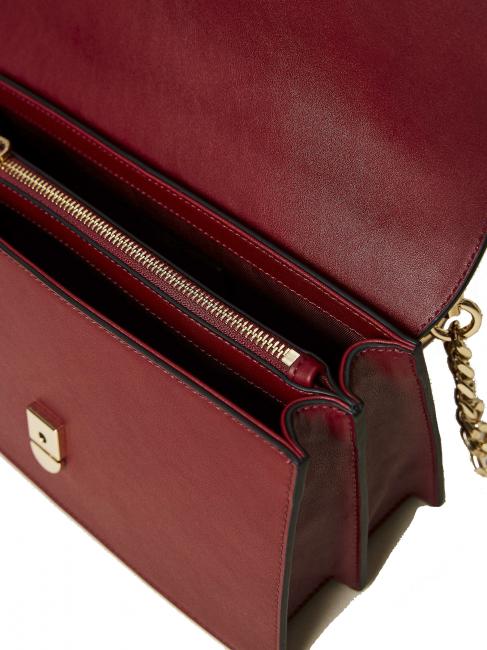 NAIRA Sac &agrave; bandouli&egrave;re &agrave; poign&eacute;e sup&eacute;rieure raisin - Sacs pour Femme