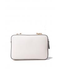 TWINSET QUILTED FRAME Sac en tissu matelass&eacute; neige - Sacs pour Femme - 3