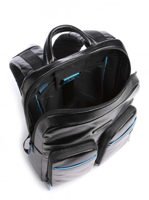 BLUE SQUARE Revamp Sac à dos pour ordinateur portable 14", en cuir Noir - Sacs à dos pour ordinateur portable