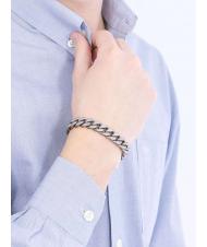 GUESS HYPE CURB CHAIN Bracelet Argent ancien - Bracelets pour hommes - 2